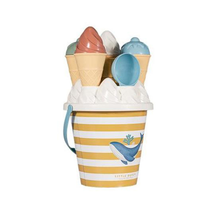 Slika Little Dutch® Set za na plažo Ice Cream Ocean Dreams Blue