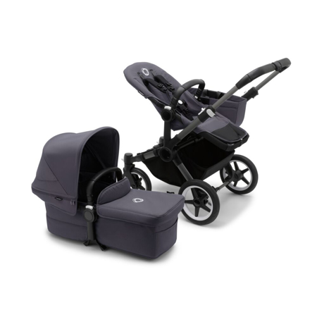 Slika za Bugaboo® Dječja kolica 2u1 DONKEY 5 Mono Complete Graphite/Stormy Blue