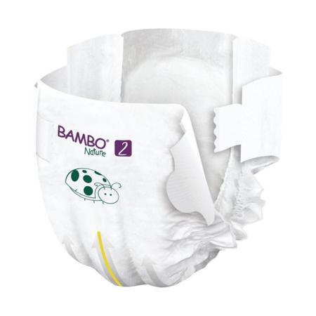 Bambo Nature® Plenice Mini Velikost 2 (3-6 kg) 30 kos