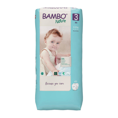 Slika za Bambo Nature® Pelene Midi Veličina 3 (4-8 kg) 52 kom