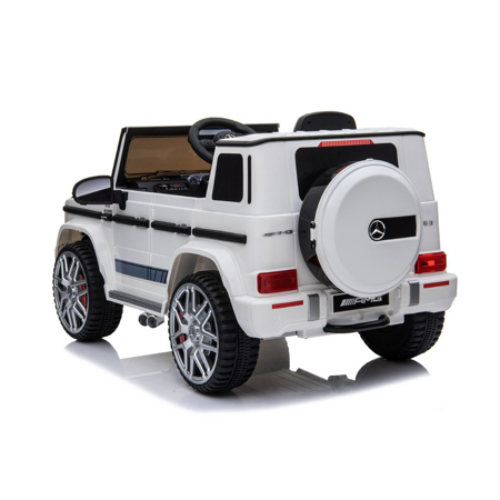 KikkaBoo® auto na baterije Licencirani Mercedes AMG G63 Bijela