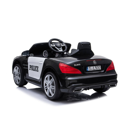 Immagine di KikkaBoo® Auto ricaricabile Licensed Mercedes Benz SL500 Police Black