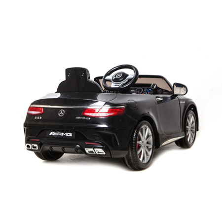 KikkaBoo® Avto na akumulator Licensed Mercedes S 63 AMG Black SP