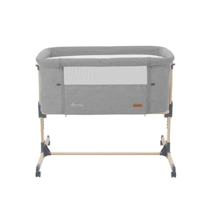 Slika za KikkaBoo® Dječji krevetić za uz krevet Amaris Light Grey
