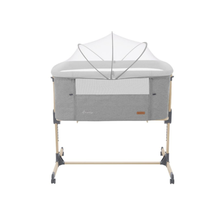 Slika za KikkaBoo® Dječji krevetić za uz krevet Amaris Light Grey