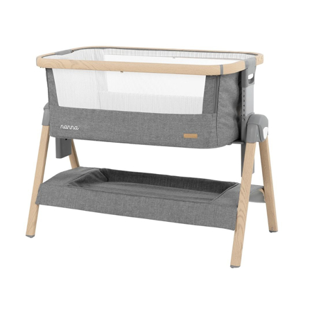 Slika za KikkaBoo® Dječji Krevetić Nanna Dark Grey