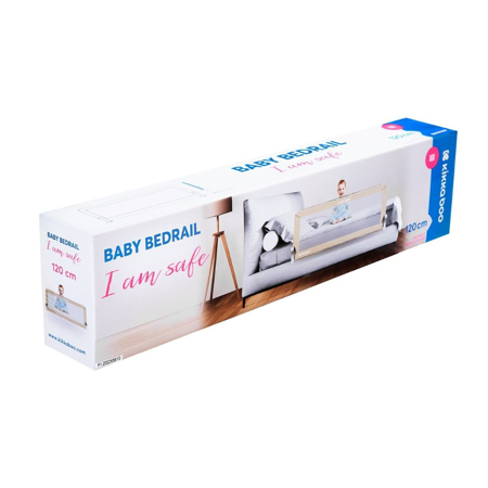 Picture of KikkaBoo® Bed rail I am Safe 120 cm Beige