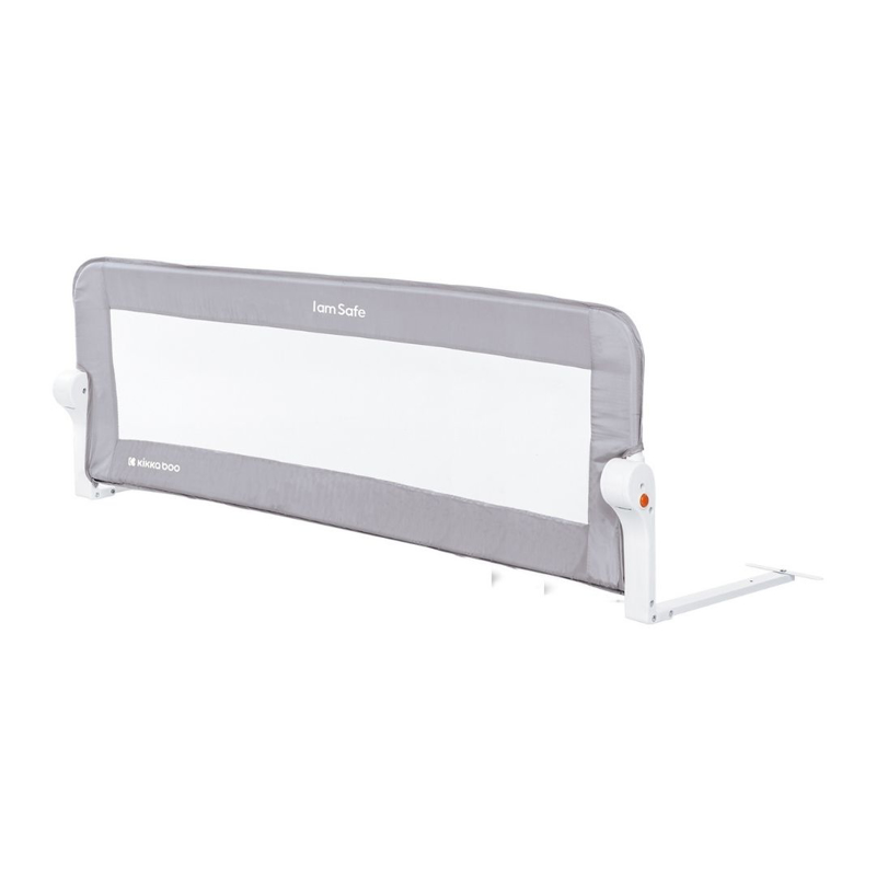 KikkaBoo® Posteljno varovalo I am Safe 120 cm Grey