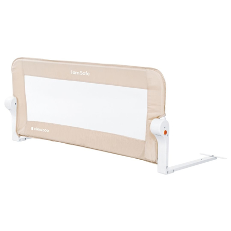 Slika za KikkaBoo® Zaštitna ograda za krevet I am Safe 102cm Beige