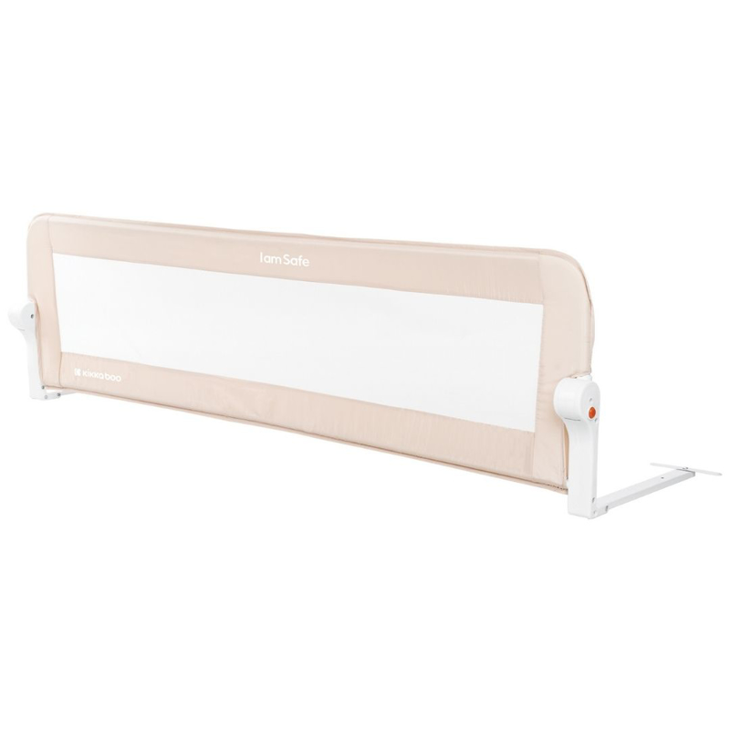 Slika za KikkaBoo® Zaštitna ograda za krevet I am Safe 150cm Beige