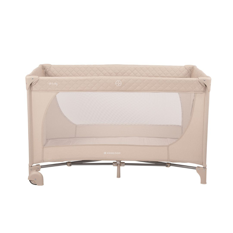 Slika za KikkaBoo® Prijenosan krevetić 1 level 125x65 Medley Beige