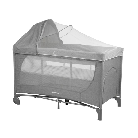 Slika za KikkaBoo® Prijenosan krevetić 2 razine 125x65 Medley PLUS Grey