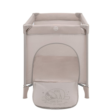 KikkaBoo® Prenosna posteljica 1 level 125x65 So Gifted Beige