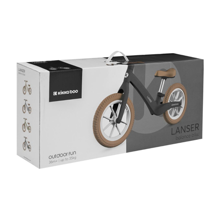 KikkaBoo® Bici senza pedali Lanser Black