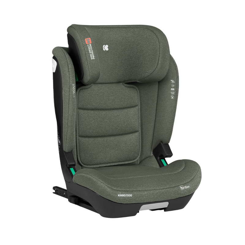 Slika za KikkaBoo® Dječja autosjedalica i-Scout i-SIZE (100-150 cm) Army Green