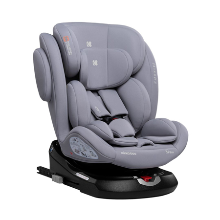Slika KikkaBoo® Otroški avtosedež 360° i-Felix i-SIZE (40-150 cm) Light Grey