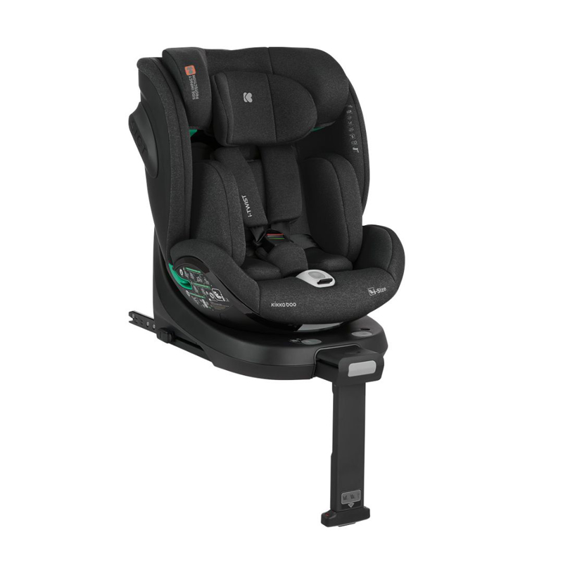 Slika za KikkaBoo® Dječja autosjedalica 360° i-Twist i-SIZE (40-150 cm) Black