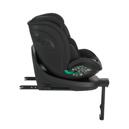 Slika za KikkaBoo® Dječja autosjedalica 360° i-Twist i-SIZE (40-150 cm) Black