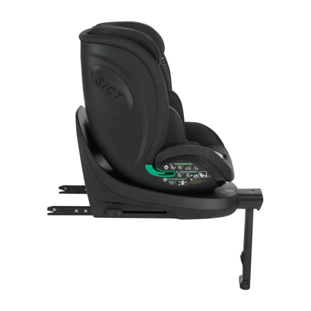 Slika za KikkaBoo® Dječja autosjedalica 360° i-Twist i-SIZE (40-150 cm) Black