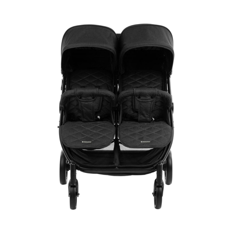 Slika za KikkaBoo® Dječja kolica za blizance Happy 2 Black