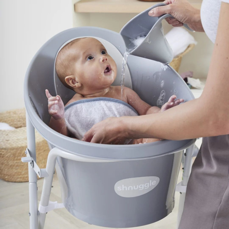 Immagine di Shnuggle® Brocca da bagno Washy Pebble Grey