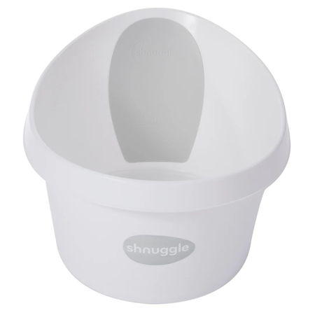 Slika Shnuggle® Otroška banjica Toddler White/Grey (12m+)