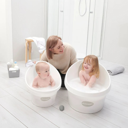 Slika za Shnuggle® Dječja kadica Toddler White/Grey (12m+)
