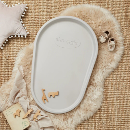 Shnuggle® Previjalna podloga Squishy Taupe