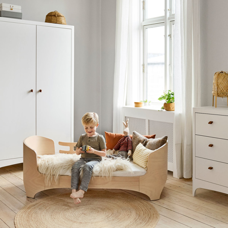 Leander® Podaljšek za otroško posteljo Baby Whitewash
