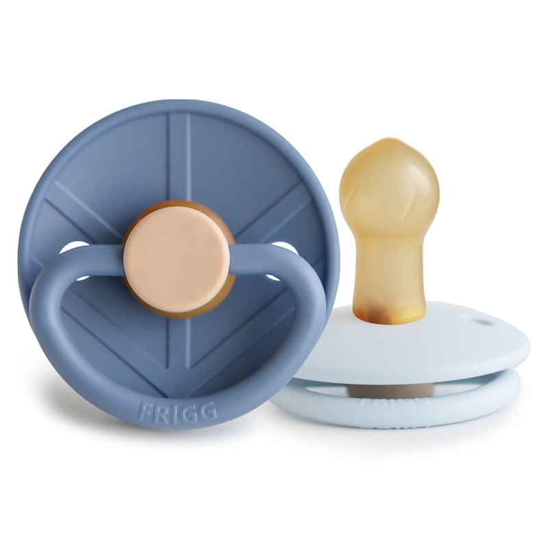 Slika za Frigg® gumena duda Little Viking Ocean View/Powder Blue