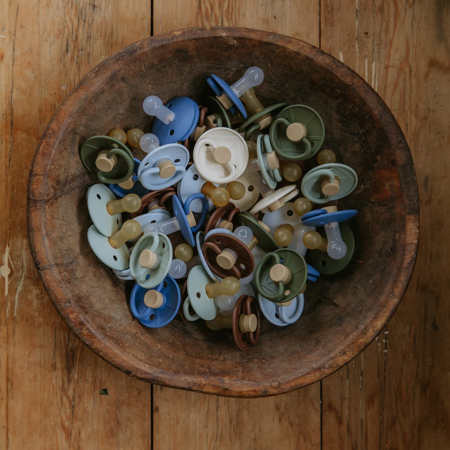 Picture of Frigg® Natural rubber Pacifier Little Viking Cocoa/Cream