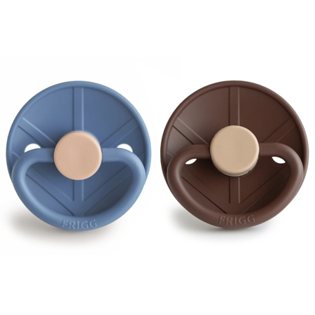 Slika za Frigg® gumena duda Little Viking Ocean View/Cocoa