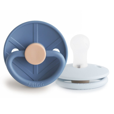 Slika Frigg® Duda iz silikona Little Viking Ocean View/Powder Blue