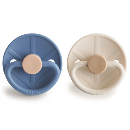 Frigg® Ciuccio in silicone Little Viking  Ocean View/Cream
