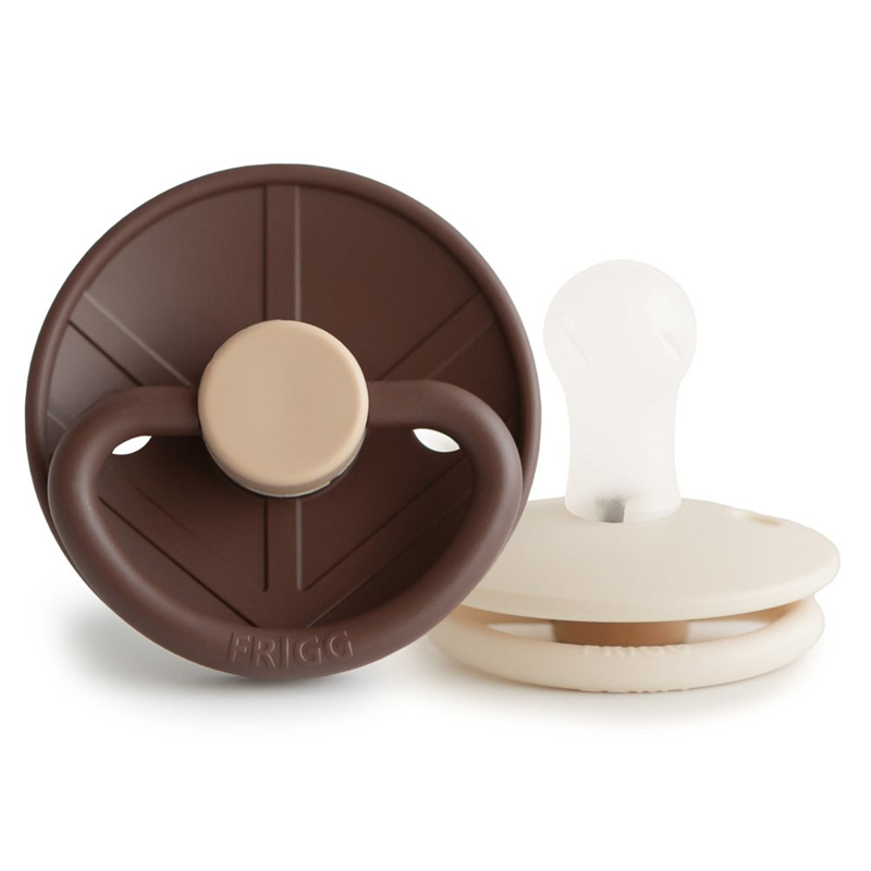 Slika za Frigg® Silikonska duda Little Viking Cocoa/Cream