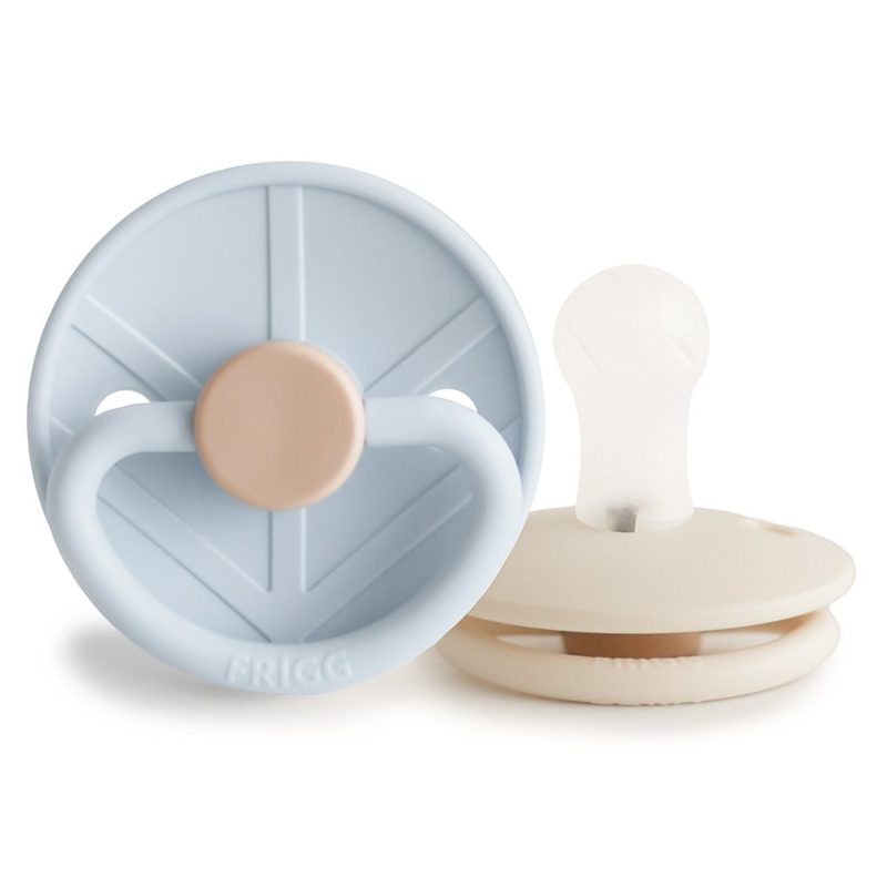 Slika za Frigg® Silikonska duda Little Viking Powder Blue/Cream