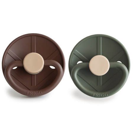 Frigg® Duda iz silikona Little Viking Cocoa/Olive