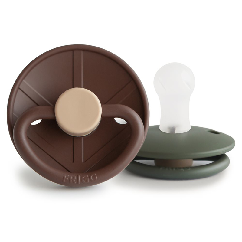 Frigg® Duda iz silikona Little Viking Cocoa/Olive