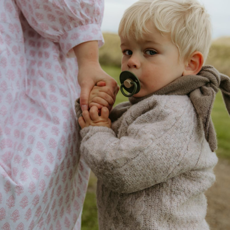 Frigg® Duda iz silikona Little Viking Cocoa/Olive