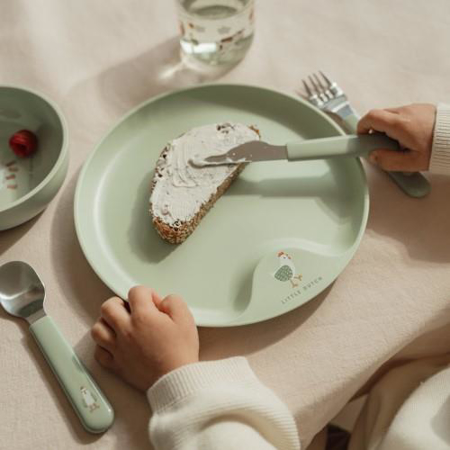 Little Dutch® 6-delni jedilni set Little Farm