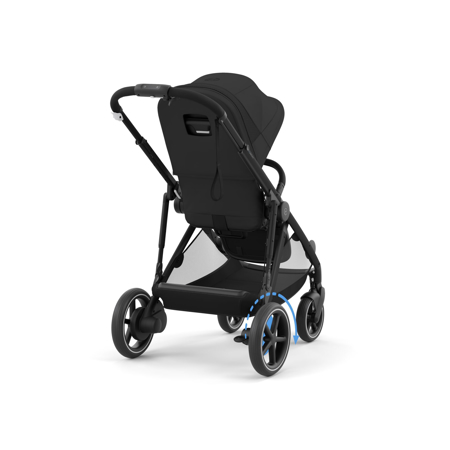 Immagine di Cybex® Passeggino e-Gazelle™ S Moon Black (Black Frame)