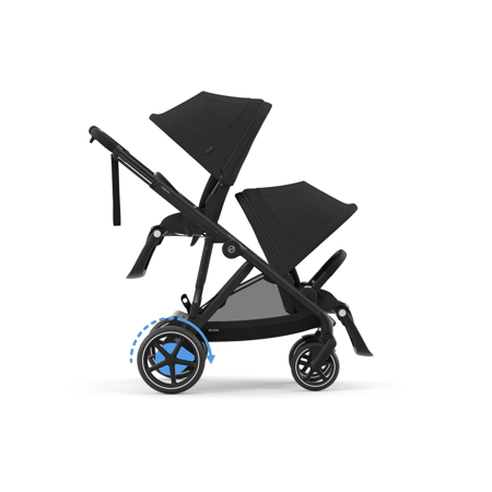 Immagine di Cybex® Passeggino e-Gazelle™ S Moon Black (Black Frame)