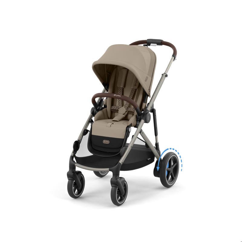 Slika za Cybex® Dječja kolica e-Gazelle™ S Almond Beige (Taupe Frame)
