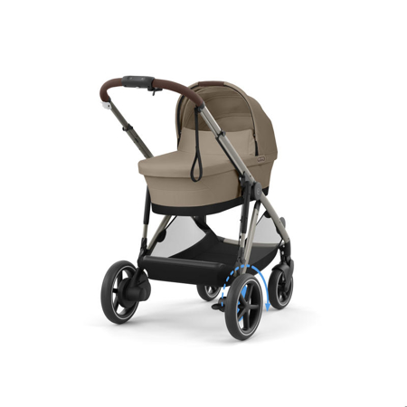 Slika za Cybex® Dječja kolica e-Gazelle™ S Almond Beige (Taupe Frame)