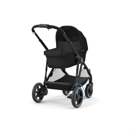 Cybex® Passeggino e-Gazelle™ S Moon Black (Black Frame)