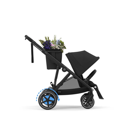 Immagine di Cybex® Passeggino e-Gazelle™ S Moon Black (Black Frame)