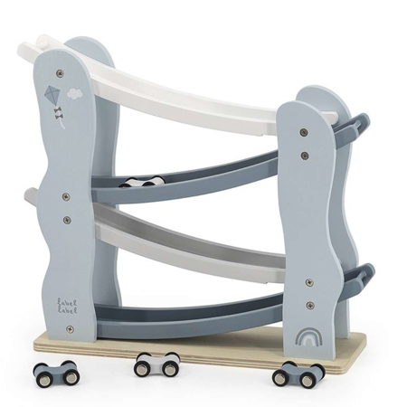 Slika Label Label® Lesena dirkalna steza Car Slider Blue