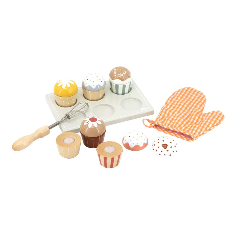Tryco® Lesen slaščičarski set Cupcake