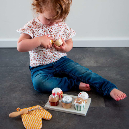 Tryco® Lesen slaščičarski set Cupcake