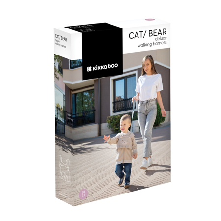 Slika za KikkaBoo® sigurnosni pojas za djecu Bear Grey